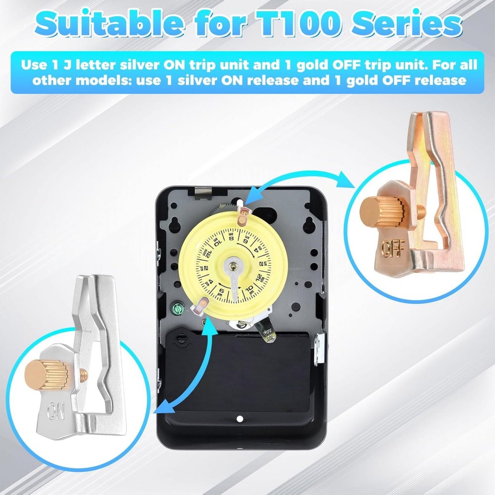 For Intermatic T Series Time Clock Tripper Replacement 156T1978A with Hardware