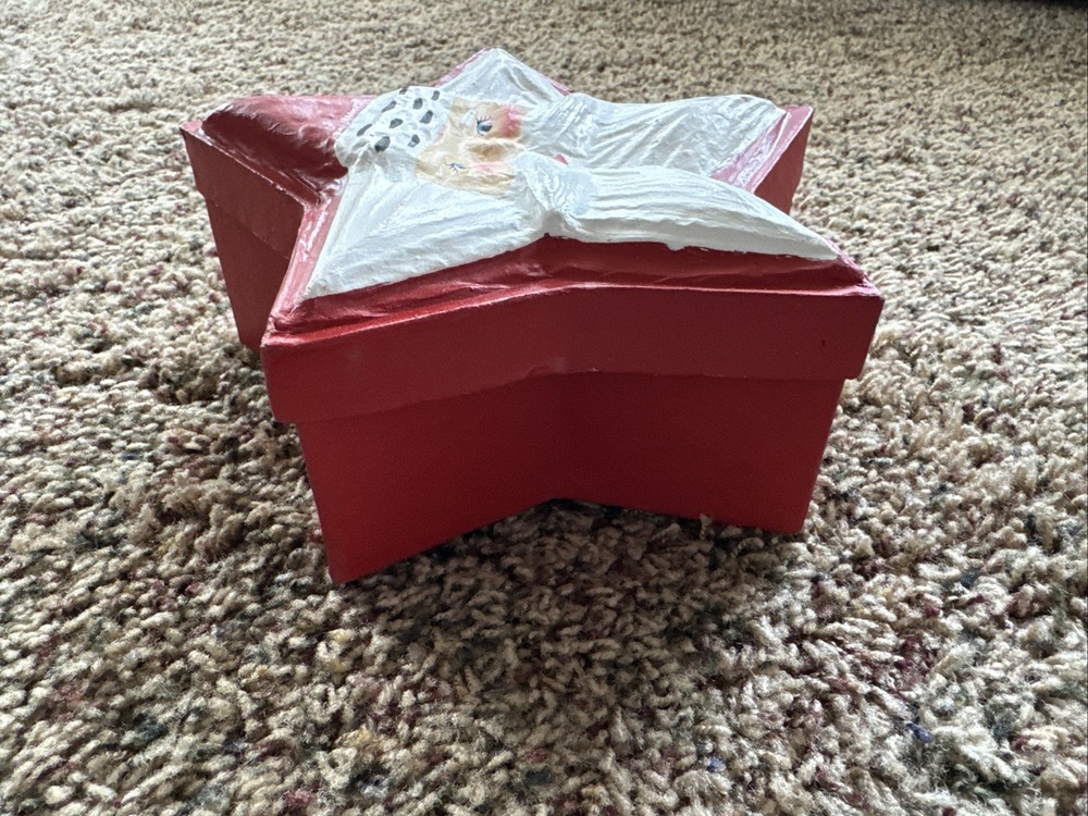 Decorative Santa Face Box