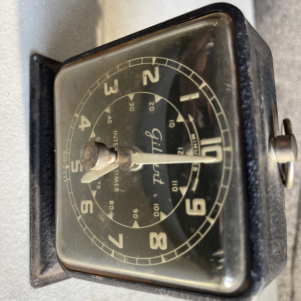 Vintage Gilbert Interval Clock Timer USA Made