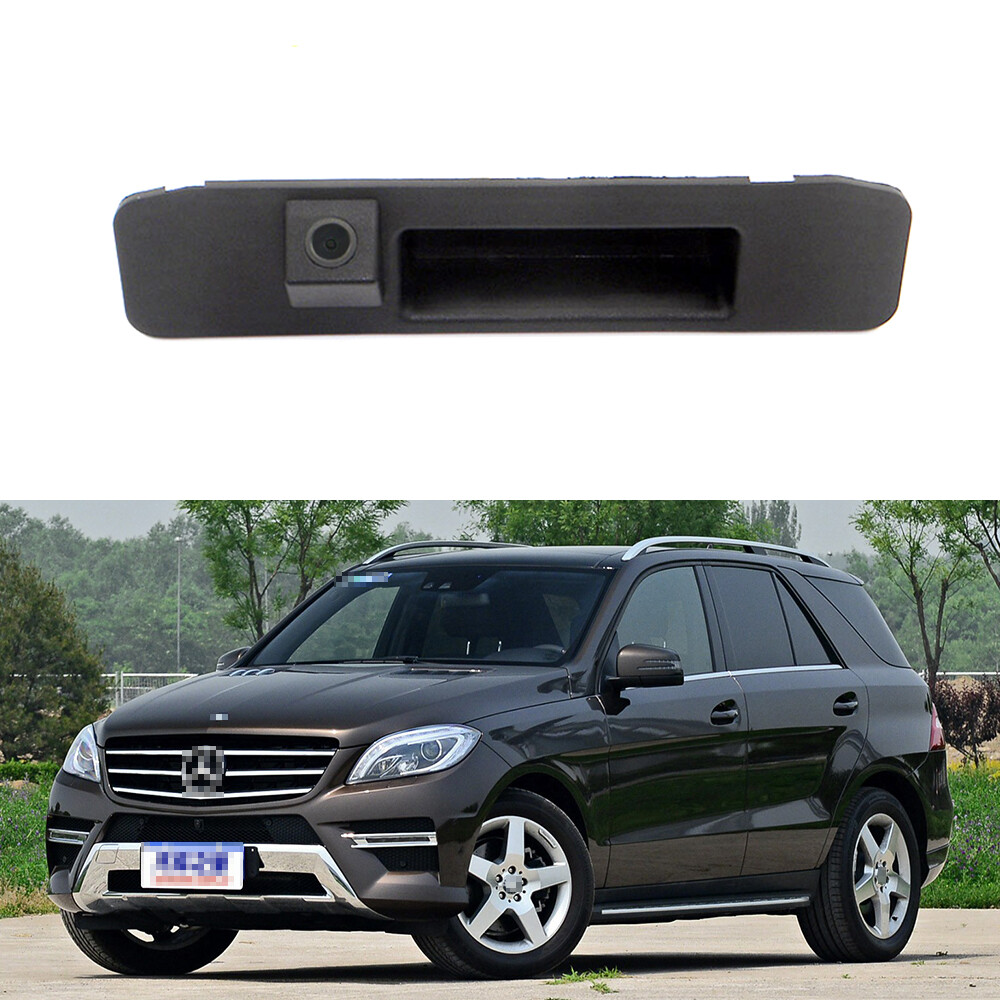 Car Trunk Handle + CCD Rearview Camera Backup Parking for 2013-2016 Mercedes ML