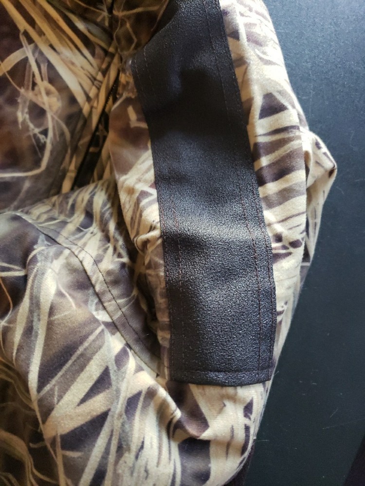 Gamehide Jacket Size X-LARGE Pullover Camouflage Hush Hide Hunting Fleece