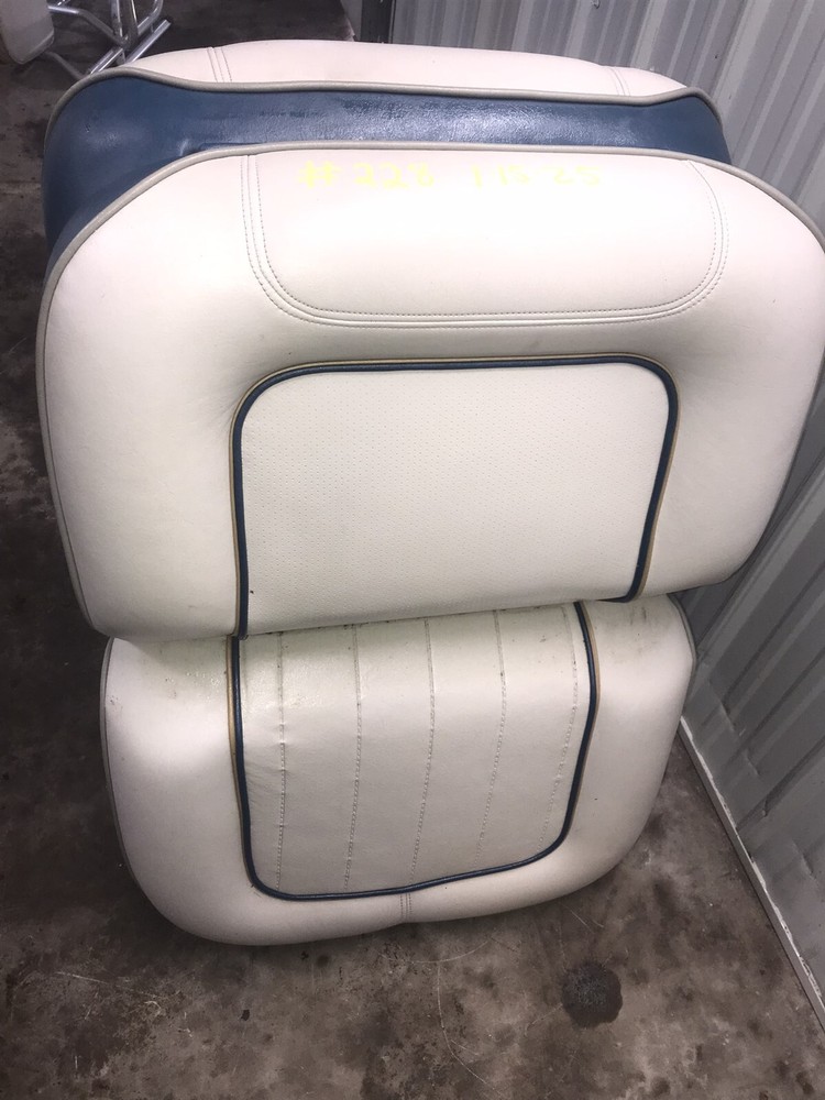 boat Marine back to back seats chairs folding fold out