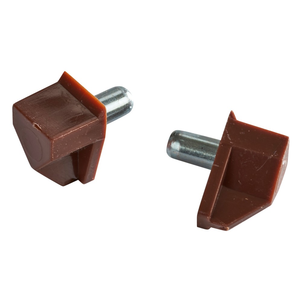 Rok Hardware Shelf Support 5mm Pin, Brown