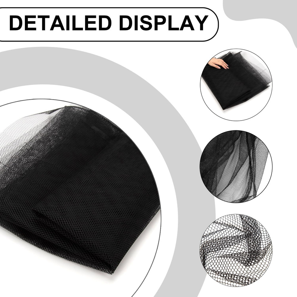 59" x 72"(2 Yards) Mesh Fabric Slightly Stretchy for Sewing Projects, Backpack P