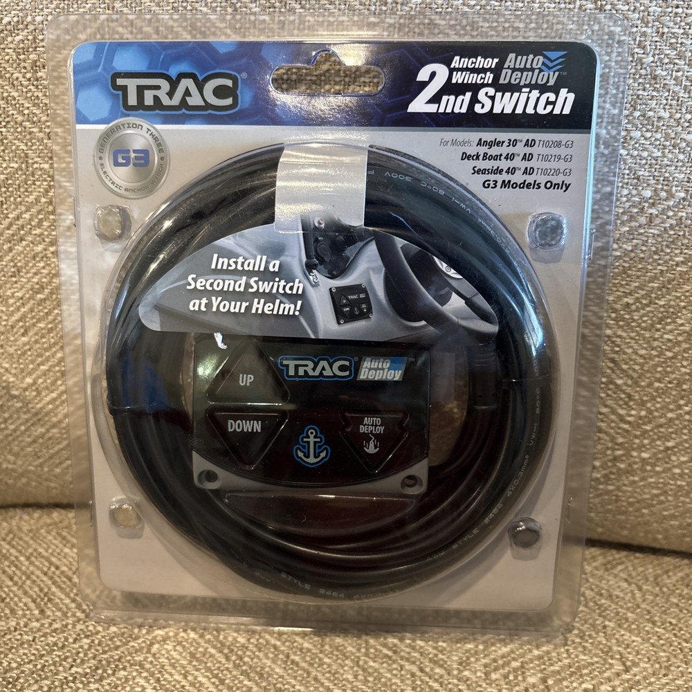 TRAC Outdoors G3 AutoDeploy Anchor Winch Second Switch Kit T10217-G3
