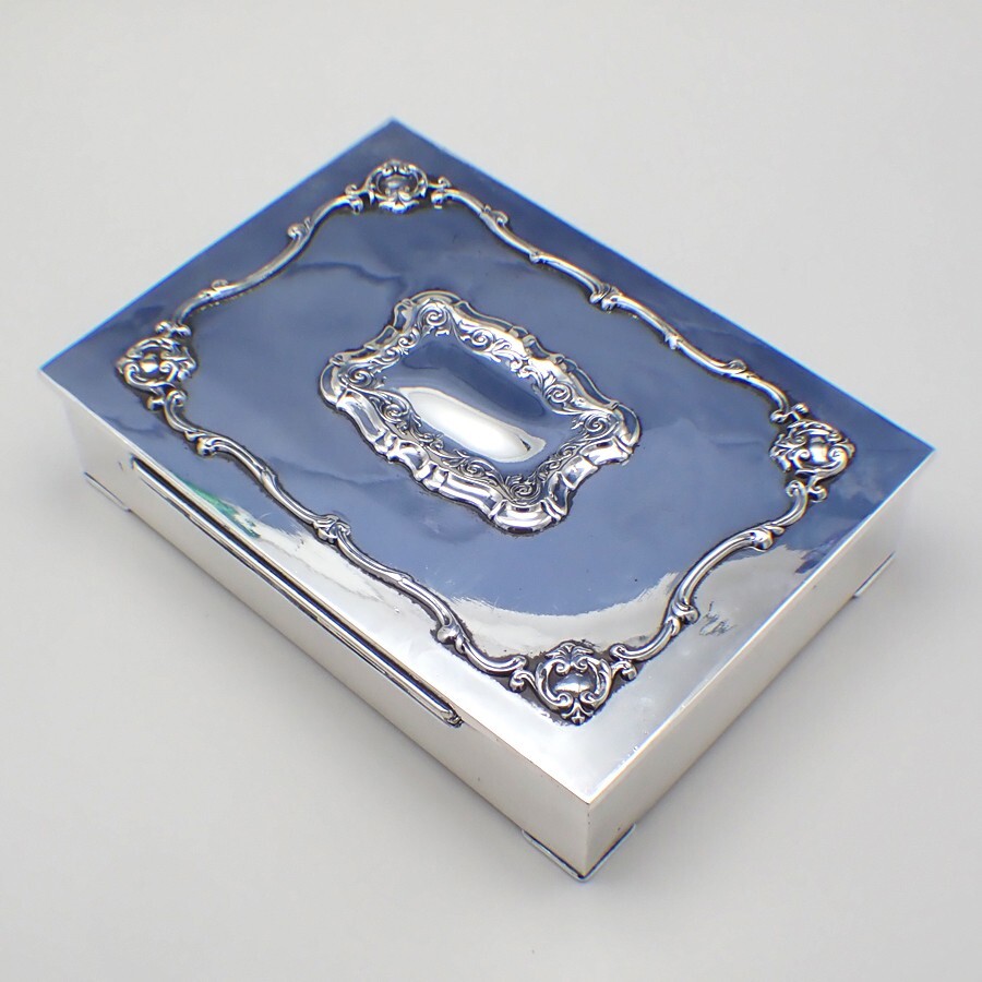Jewelry Box Silver Plated Derby Silver Plate Co