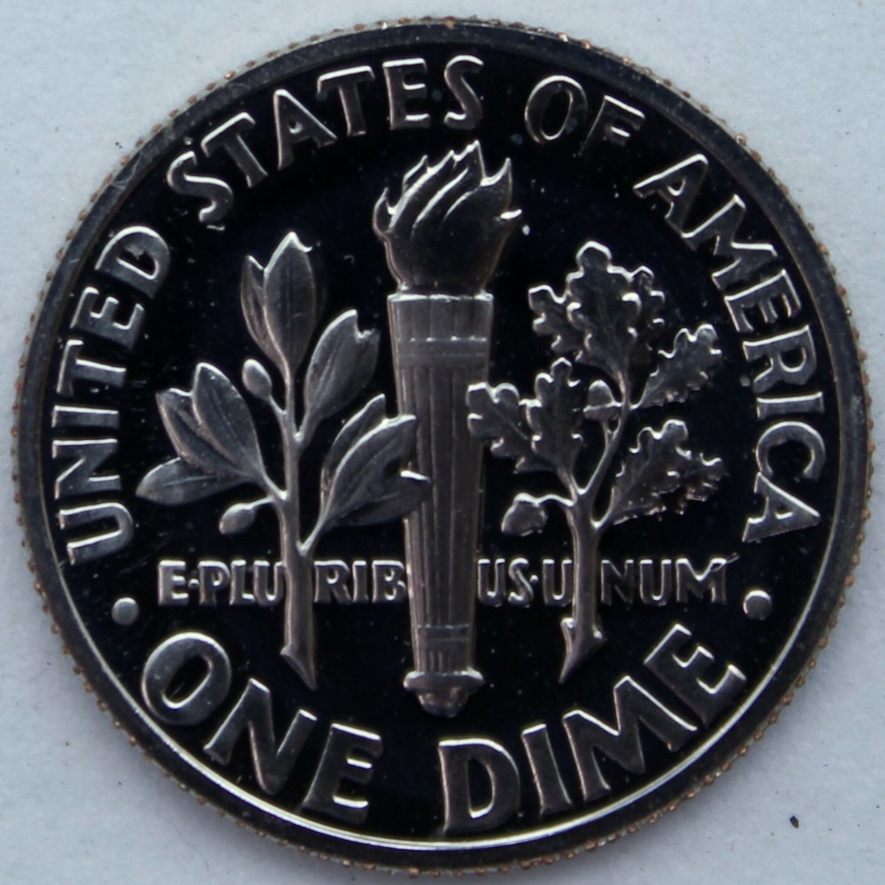 1988-S Proof Roosevelt Dime