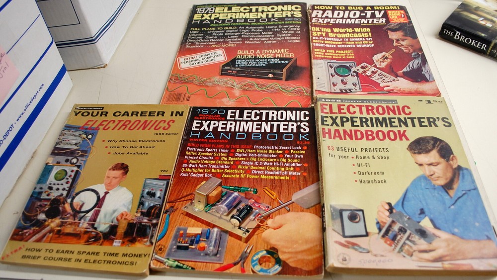 Rare Electronic Experiment Career Publications  5 Issues    Ships Worldwide