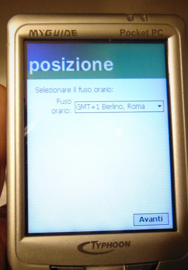 PALMARE - TYPHOON MYGUIDE 3500 - WORKING