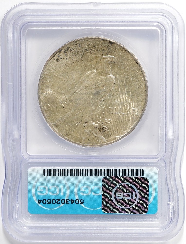 1926 (P) Peace Dollar ICG MS-65