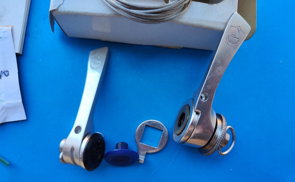 CAMPAGNOLO CONTROL KIT RECORD SYNCRO 2 IN ORIGINAL BOX LEVE COMANDO