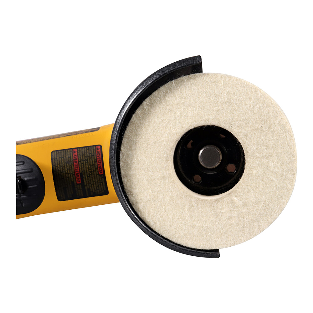 10 Pack - 4.5" x 7/8" BHA Polish Plus Felt Extra Thick XL Flat Buffing Discs