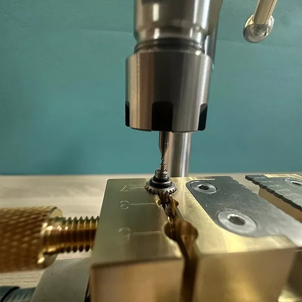 Watch Precision Bench Drill Crown Punch Remove Broken Screws Micro Holes Tool