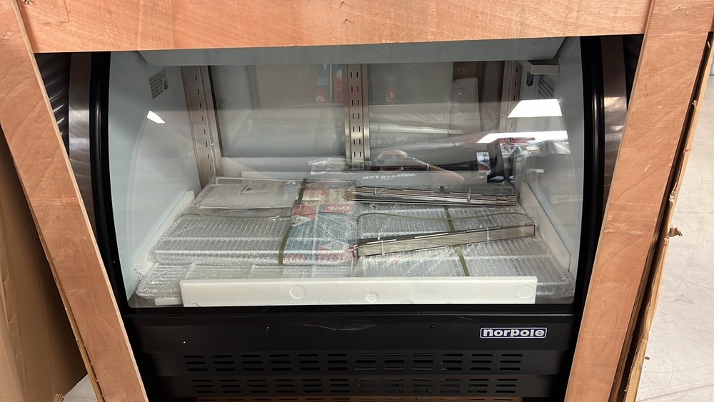 Norpole NPDC-48B Refrigerated Deli Display Refigerator