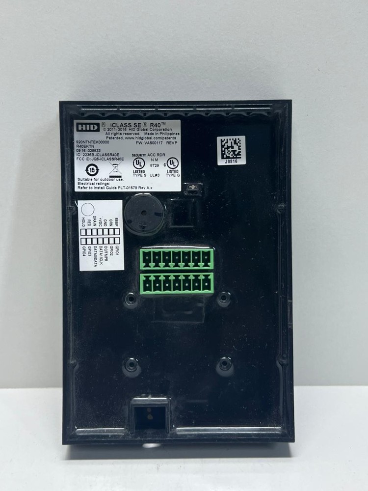 HID R40 TM Wall Switch Reader 920NTNTEK00000 | MultiCLASS SE | Access Control |