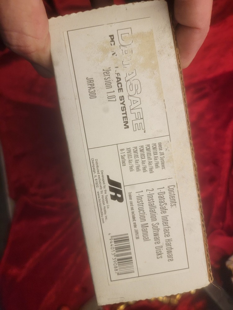 data safe pc interface jr for classic jr radios