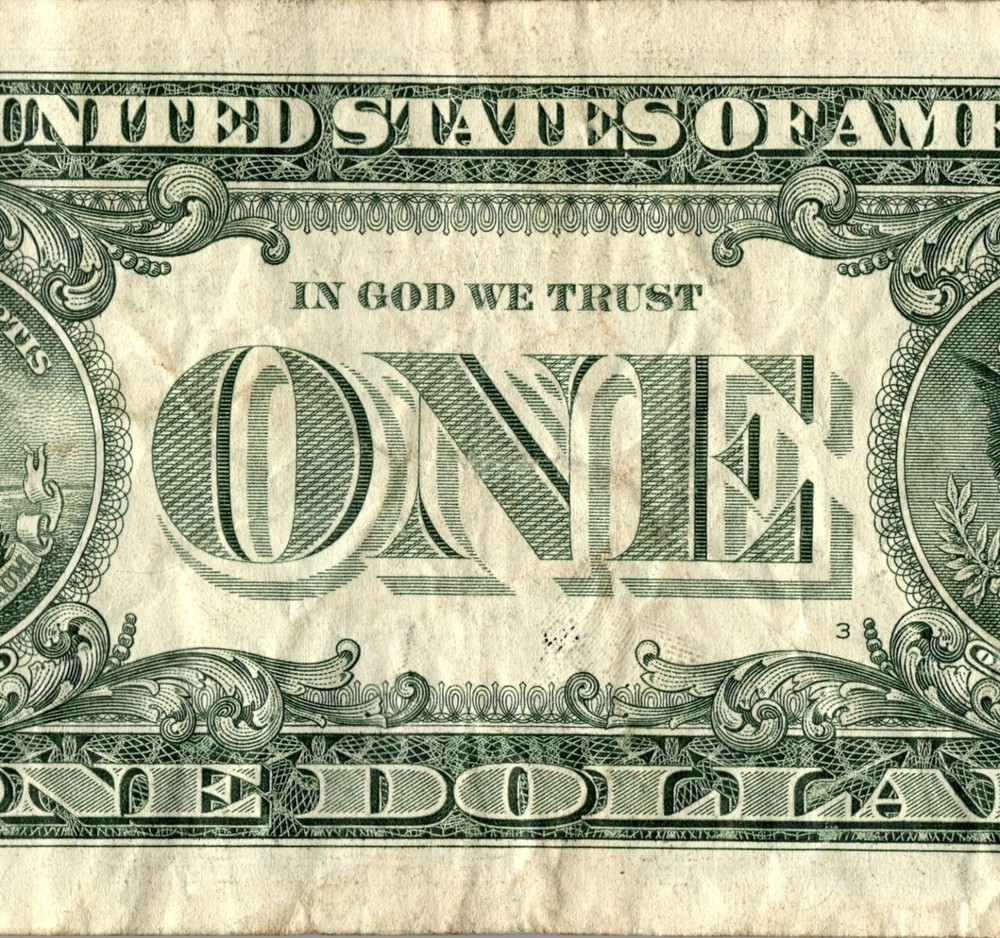 2021 B Star note 1 dollar bill Regular Run