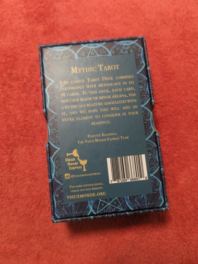 Mythic Tarot Cards, Deck & Guide