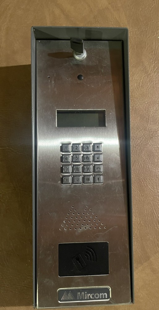 Mircom TX3-200-4U Telephone Entry System/Intercom Station
