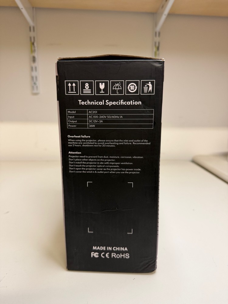 CIBEST Portable Video Projector Mini New