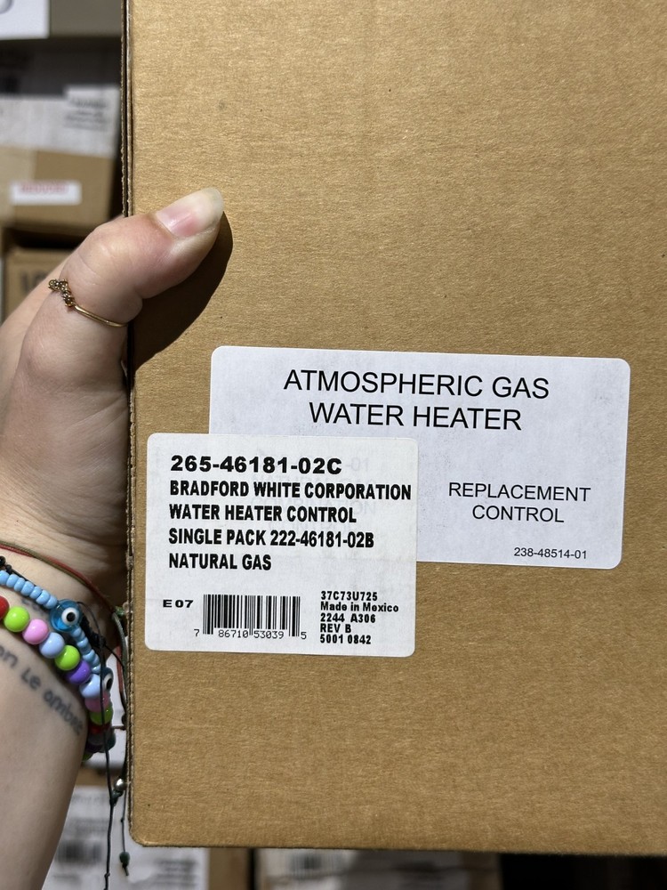 265-46181-02C | 222-46181-01B | Bradford White Gas Valve, NG