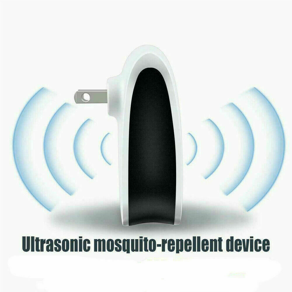 Electronic Pest Reject Control Ultrasonic Repeller Home Bug Rat Spider Roaches