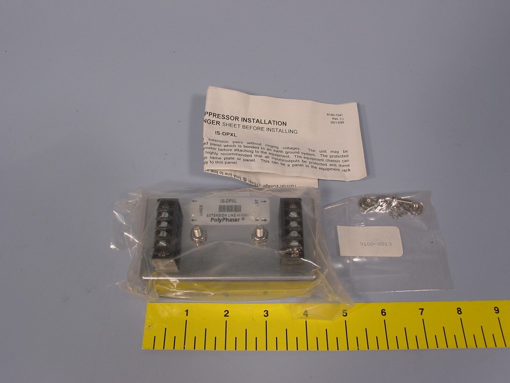 *Polyphaser IS-DPXL Twisted Pair Cable Protector