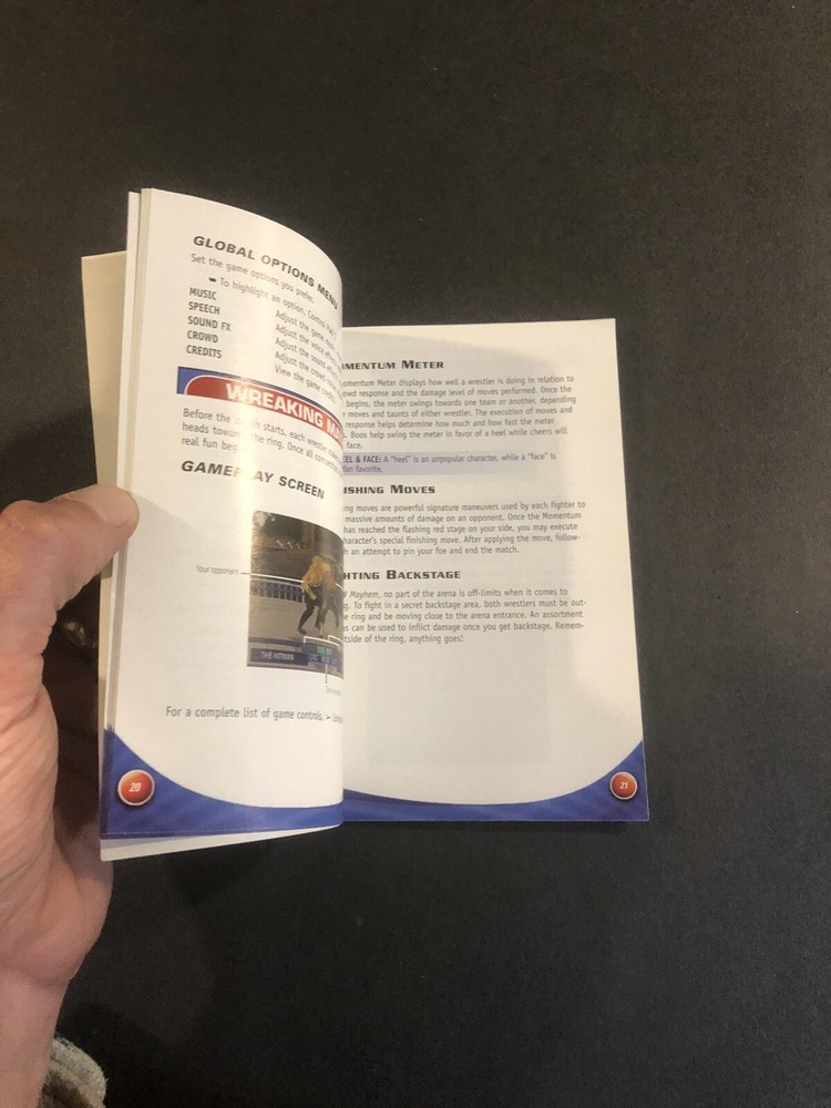 wcw mayhem n64 manual
