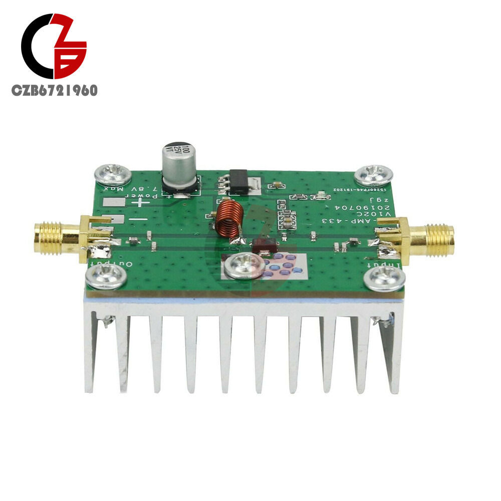 8W 433MHz Digital Power Amplifier Board RF HF High Frequency Amp Remote Control