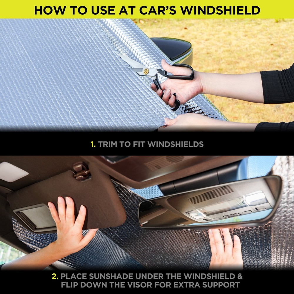 Reflective Insulation UV blocking Shade Roll Single Bubble For Car &RV 30"x15 Ft