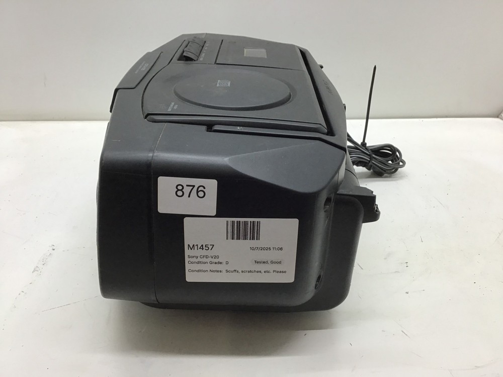 Sony CFD-V20 Boombox - Tested