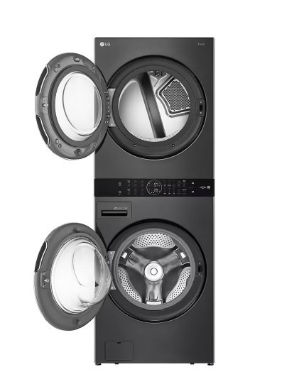 Single Unit Front Load LG WashTower with Center Control 4.5 Washer & 7.4 Dryer