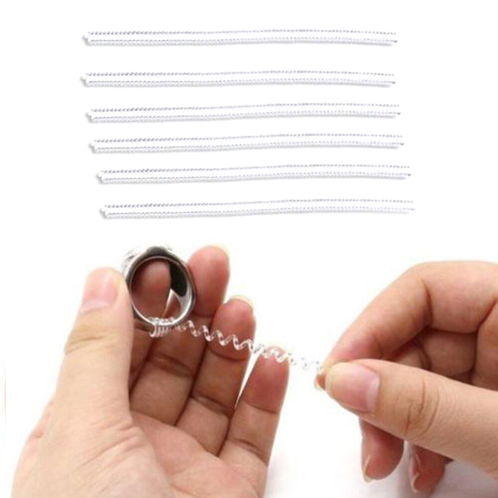 6PCS invisible ring size adjuster Finger Ring Adjuster Guard Ring Size Reducer