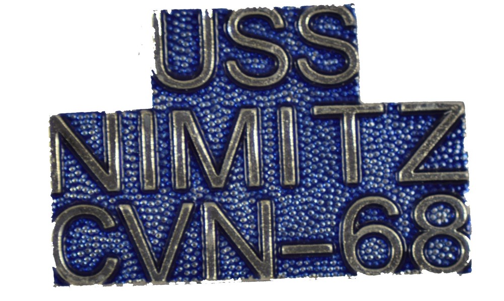 USS NIMITZ HAT PIN