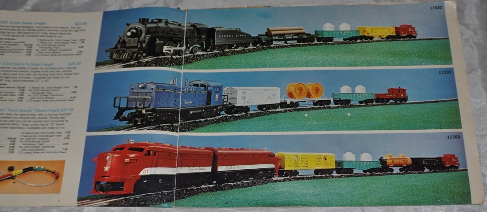 1966 Lionel Train Catalog
