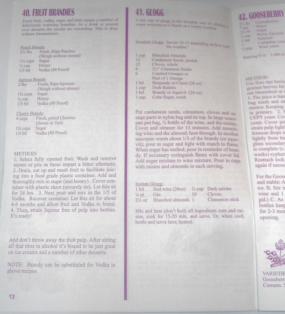 WINE RECIPE BOOK WINEMAKERS RECIPE HANDBOOK - MAKE OVER 100 PROVEN TESTED WINES