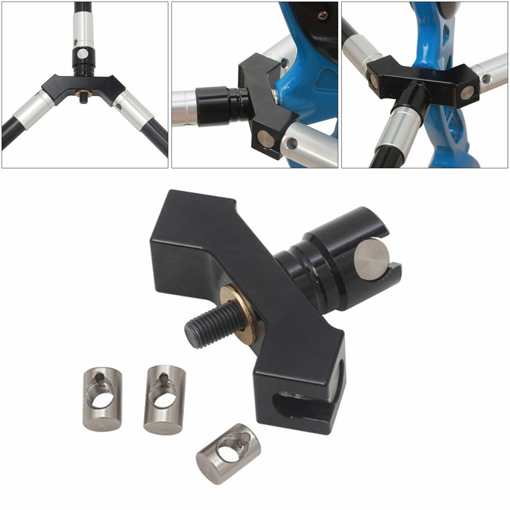 40° Archery Side V Bar Stabilizer Quick Disconnect Mount Bow Training Hunting
