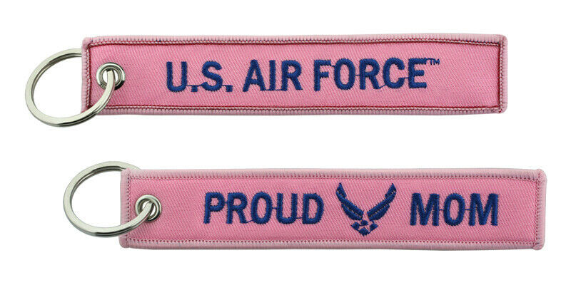 KEY CHAIN PROUD AIR FORCE MOM