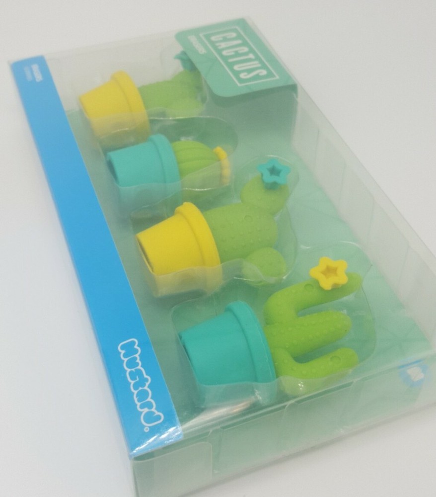 Cactus Erasers gommes Gift set