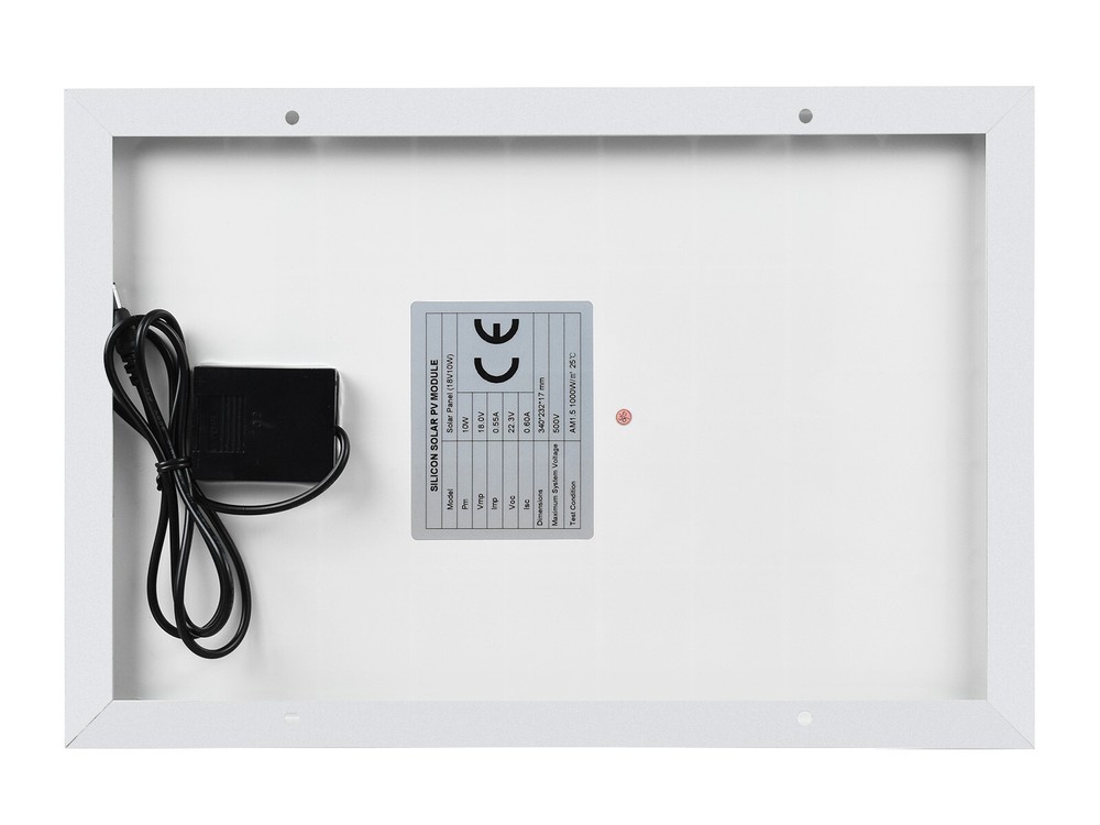 Waveshare Polysilicon Solar Panel (18V 10W) 10Wp Power Photovoltaic Panel