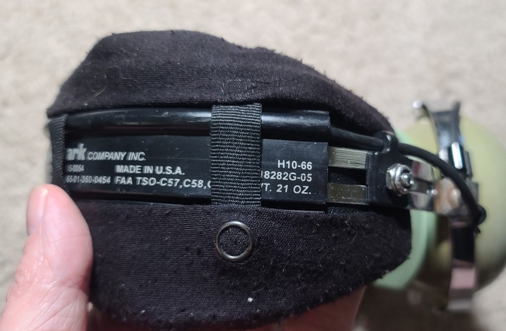 David Clark H10-66 Aviation Headset Untested