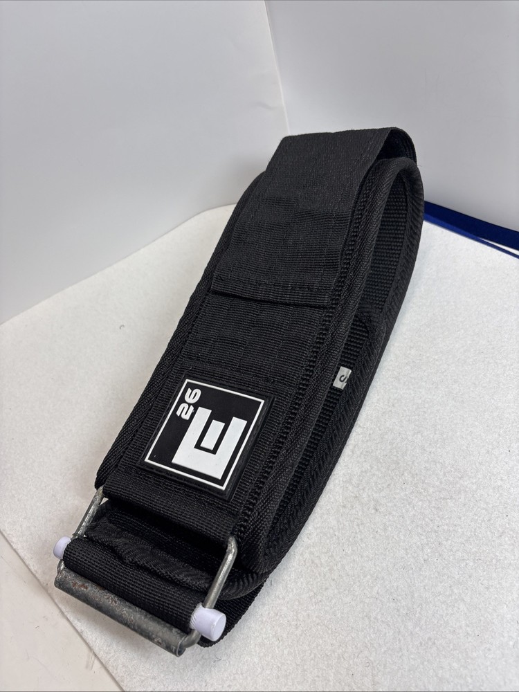 BLACK E-26 WEIGHT LIFTING BELT. Small