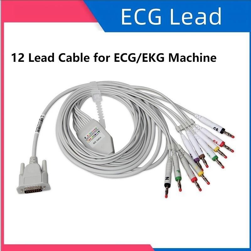 12 Lead Cable For ECG/EKG Machine