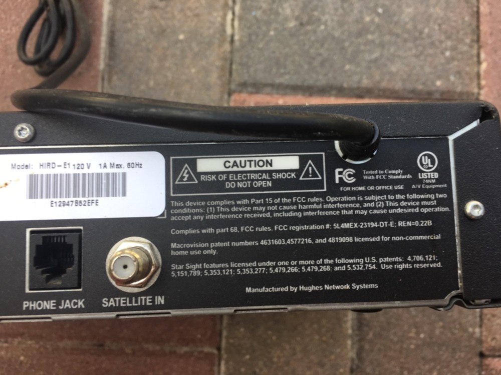 Hughes Network Systems Silver Edition Direct TV Plus Digital Satellite Receiver