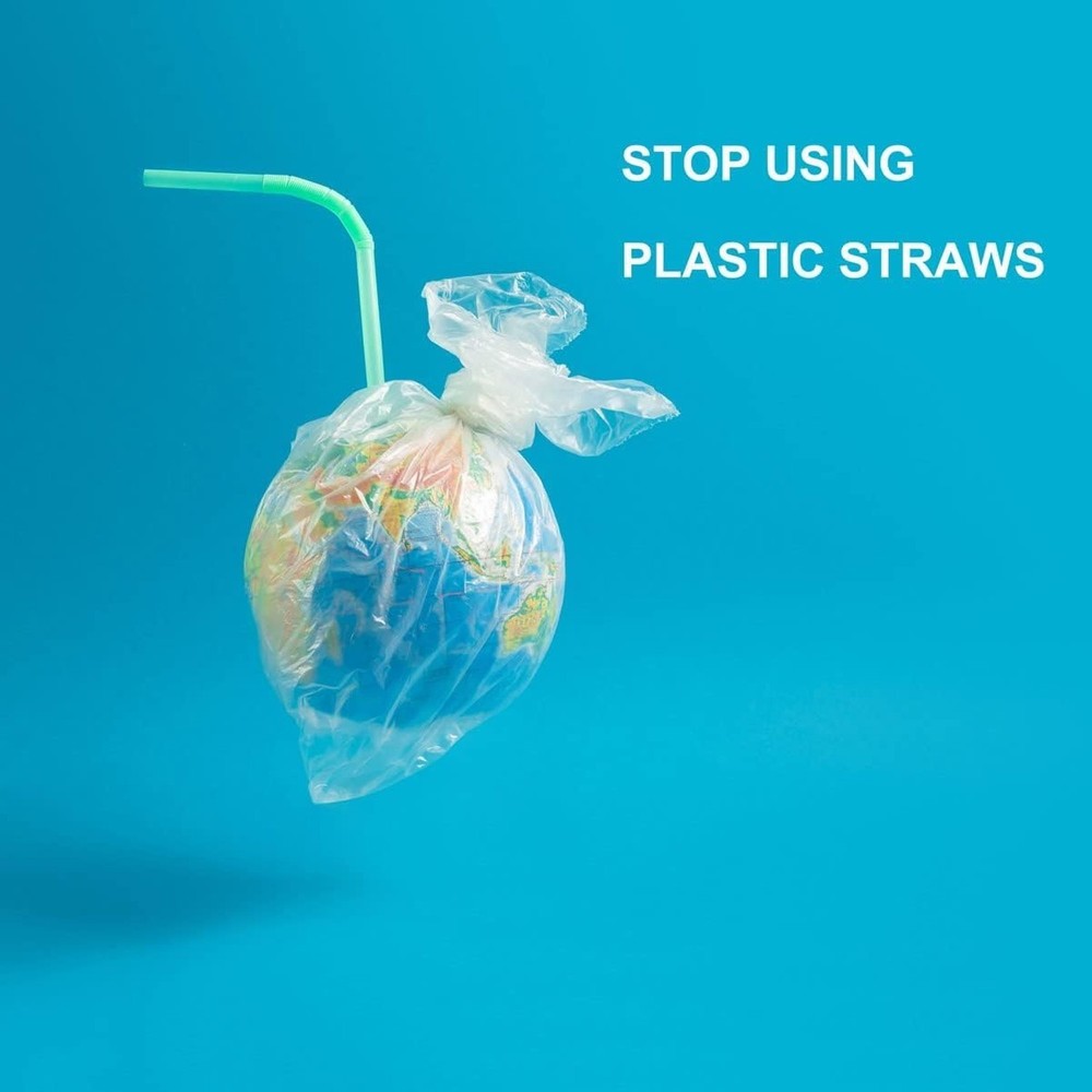 KTOB Biodegradable Flexible Drinking Straws - 200 Count 100% Plant-Based Comp...