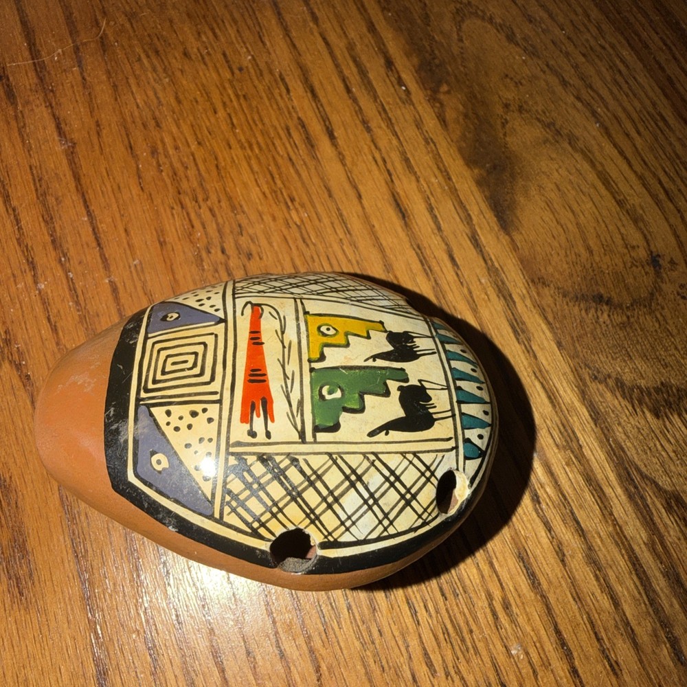 Peruvian Whisle Art Pottery PLEASE READ