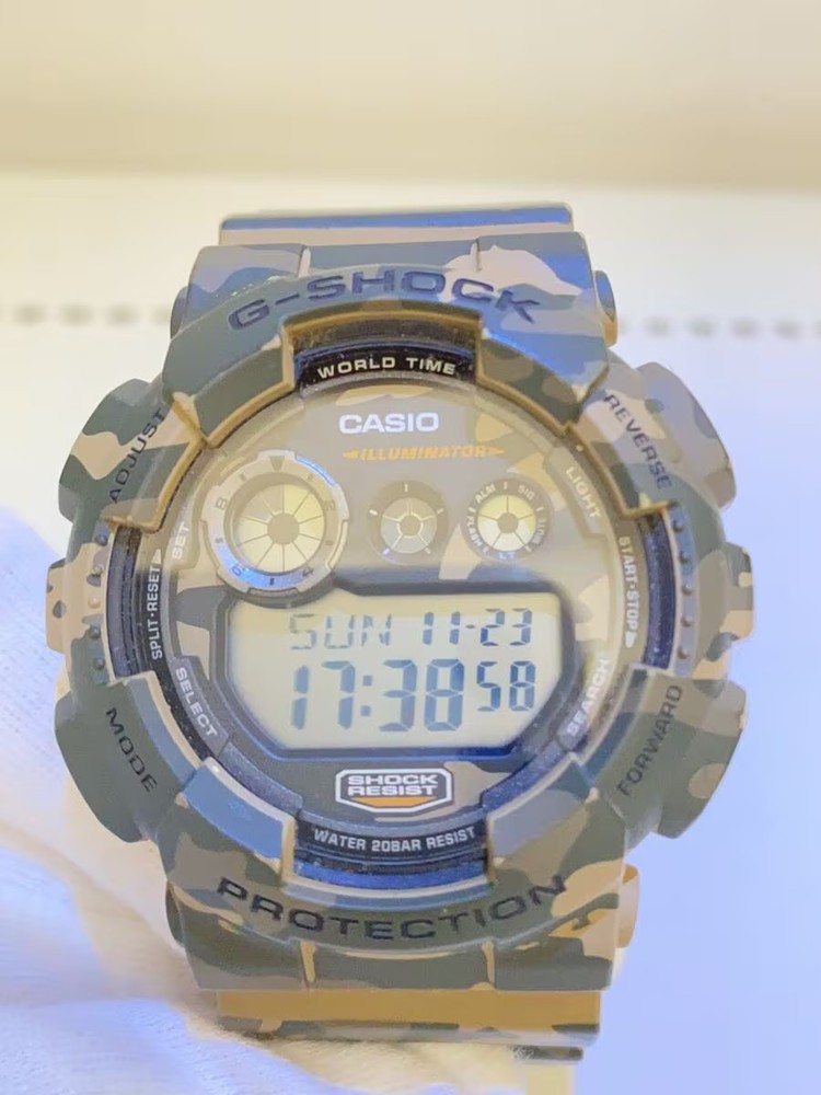 CASIO Quartz Watch G SHOCK Digital Rubber KHK KHK Plastic