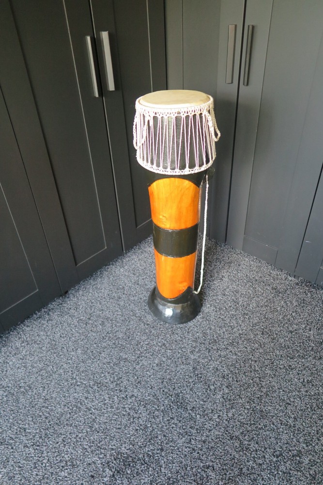 QUALITY LARGE FLOOR STANDING (36") BONGO DRUM - PLS READ