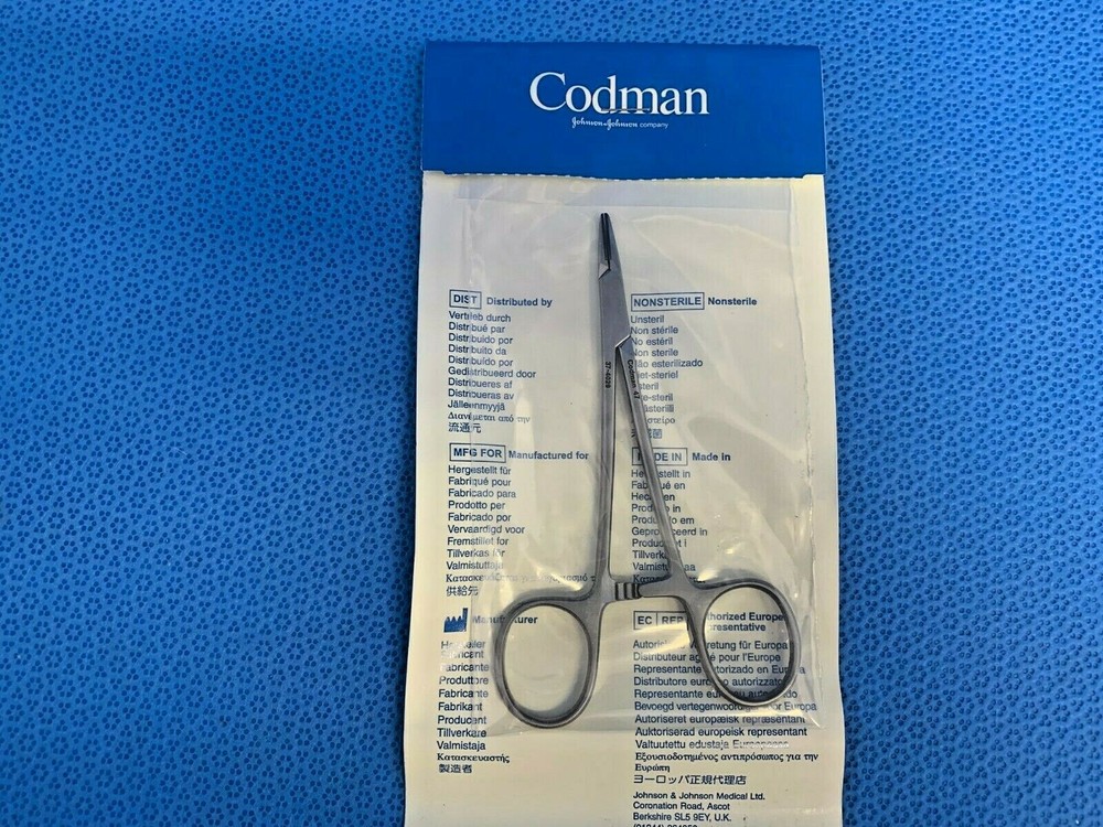 Codman, 37-4029 Needle Holder 4 3/4", Orthopedic