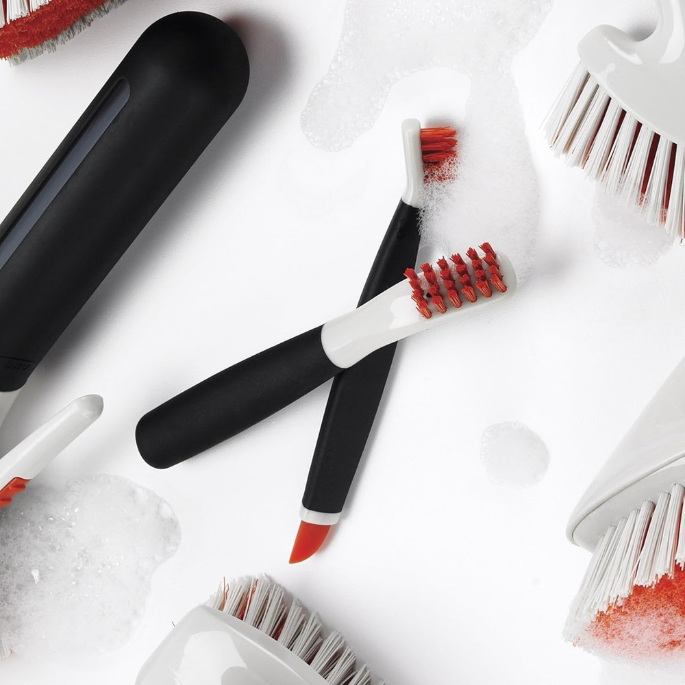 OXO Good Grips Deep Clean Brush Set, Orange